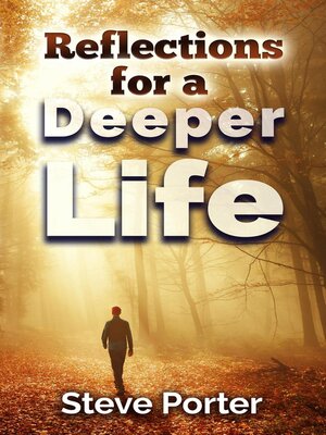 cover image of Reflections for a Deeper Life
